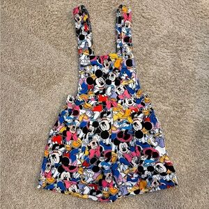 MICKEY MOUSE DONALD DUCK OVERALLS SHORT NWOT BLACKMILK BM SIZE SMALL DISNEY BM